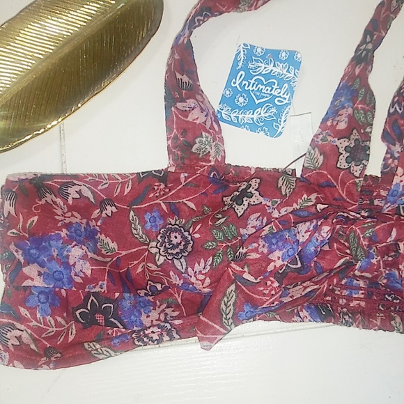 Free People Intimately Neon Field Bralette NWT - Picture 3 of 13